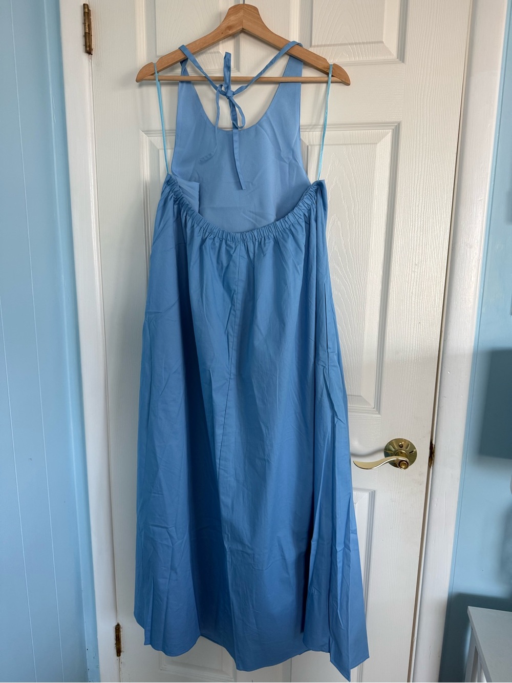 Tuckernuck Pomander Place Breakers Blue Lyle Halter Dress NEW XXL 2XL - Picture 6 of 7
